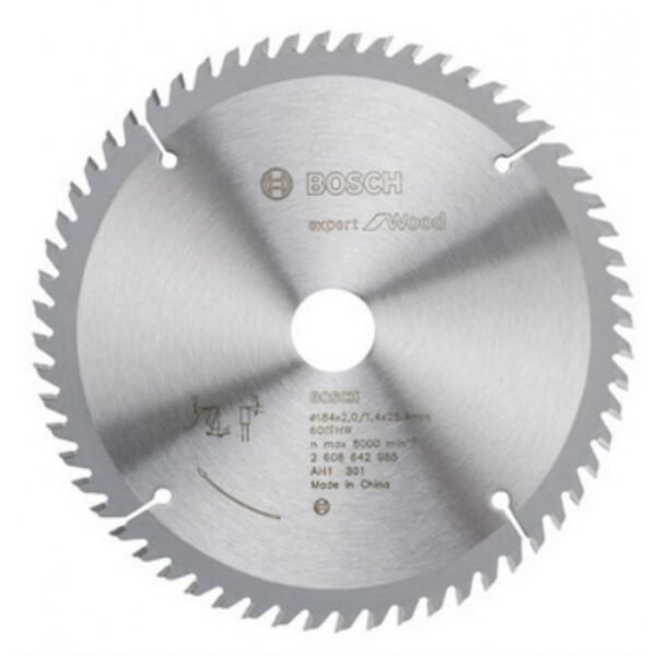 Pisau Gergaji Untuk Kayu 60mm 60T Bosch 2608642972-26403