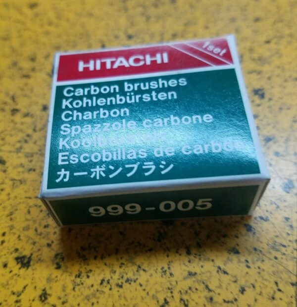 Carbon Brush Set G10SR3 G12SR3 Replacement Part Hitachi 999-005-26221