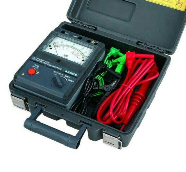 ANALOG HIGH VOLTAGE INSULATION TESTER 10000V KYORITSU 3123A-0