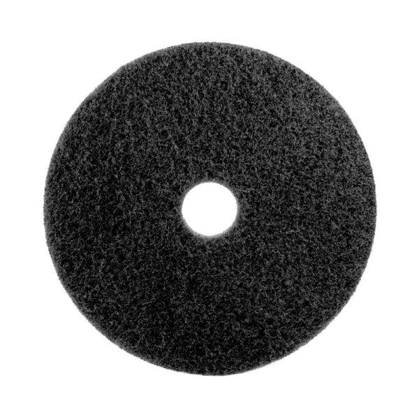 CLEANING PAD 17INC BLACK (5PCS) KRISBOW 10008602-26333