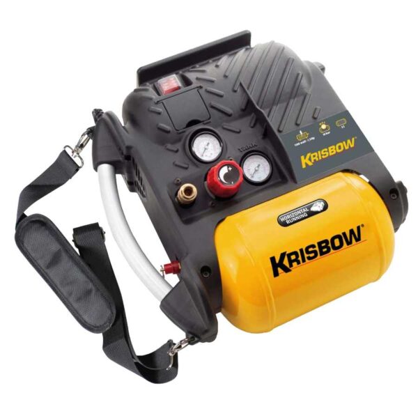 Compressor 1.5HP 5L 10Bar 1PH Oilfree FN Krisbow 10118500-0