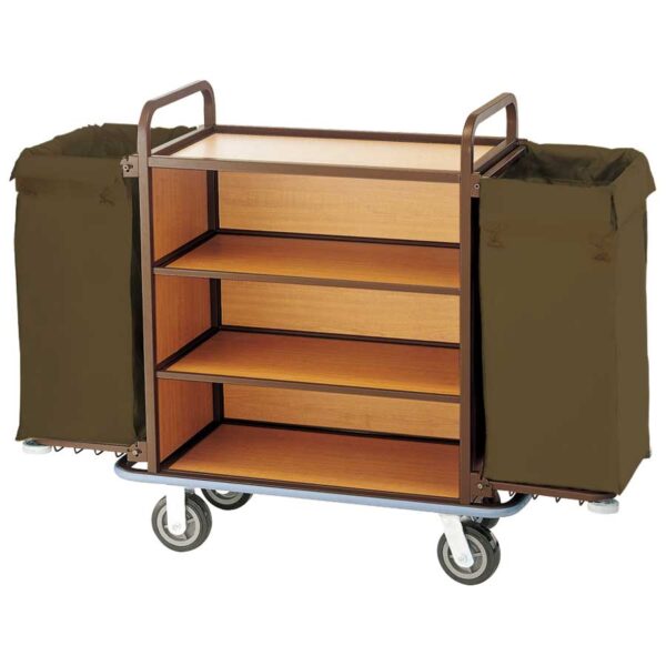 Deluxe House Keeping Cart 148X46X114CM KRISBOW KW1801317-0