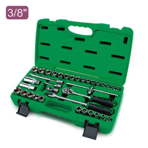 Kunci Set 35PCS Professional Grade 3/8" DR. Flank Socket Set TOPTUL GCAI3501-0