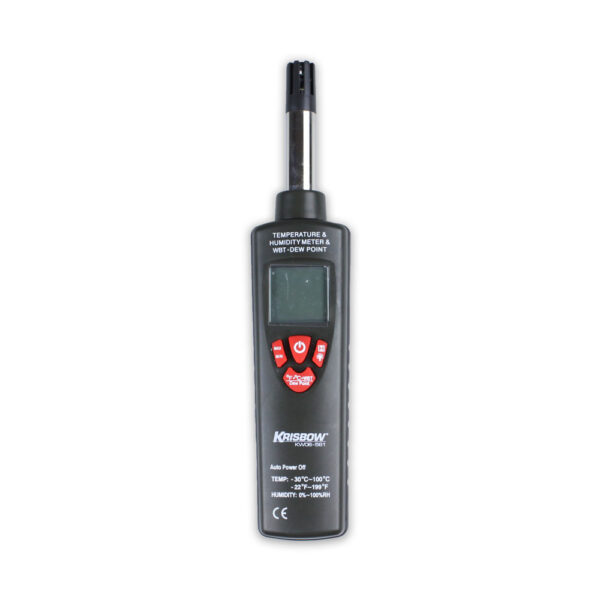 HUMIDITY & TEMPERATURE METER KRISBOW KW0600561-27366