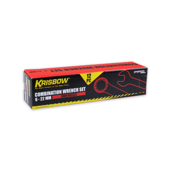 Kunci Pas Kombinasi Wrench Set 12 Pcs 6-22mm KRISBOW KW0100332-26337