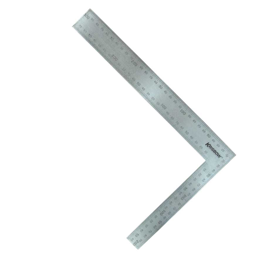 Penggaris Try Square 30X20CM Stainless Steel Krisbow KW0102095-0