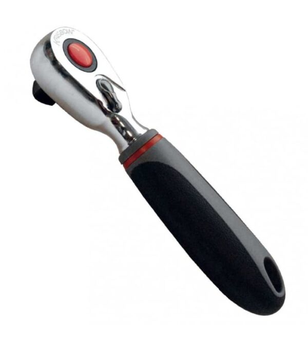 Ratchet Handle Stubby Grip SQ1/4INC Krisbow KW0102532-0