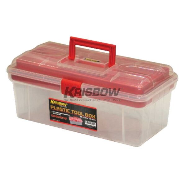 Tool Box 38X20X16.5CM Plastic Krisbow KW0103937-0
