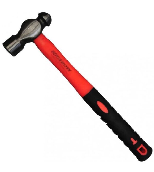 Palu Ballpein Hammer 12OZ Fiberglass Handle Krisbow KW0103999-0