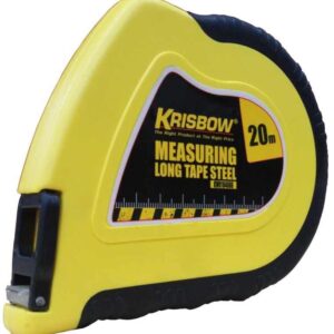 Meteran Measuring Long Tape 20M Steel Krisbow KW0104086-0