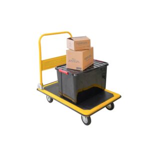 Trolley Foldable Platform Handtruck 300KG Small Krisbow KW0500048-0