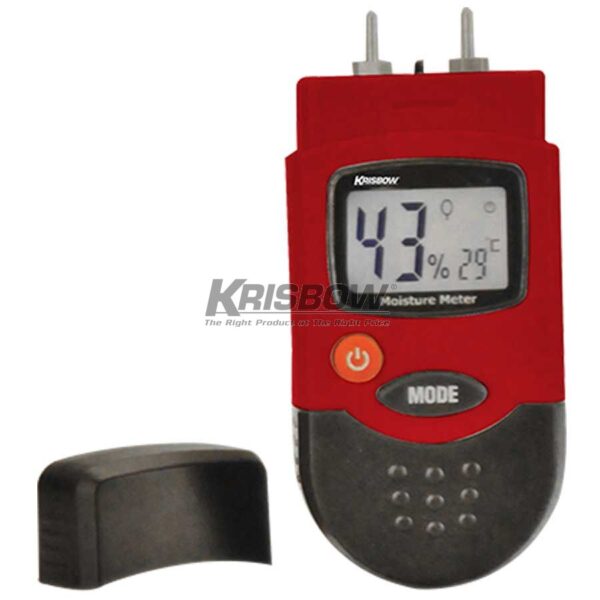 Portable Wood Moisture Meter Krisbow KW0600827-26684