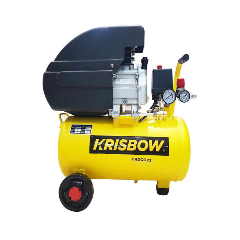 Compressor 2HP, 24l, 8bar, 1Ph Direct Driven KRISBOW KW1300924-0