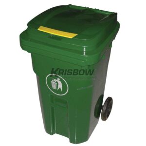 Tempat Sampah Dust Bin Green 100L Krisbow KW1800984-0