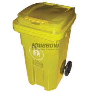 Tempat Sampah Dust Bin Yellow 100L Krisbow-0