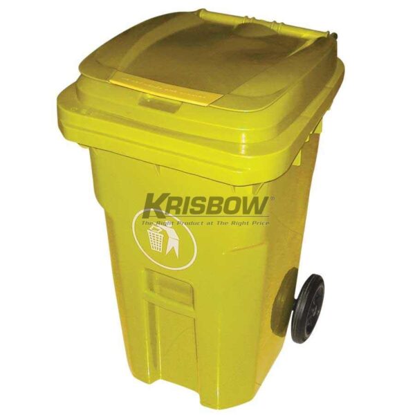 Tempat Sampah Dust Bin Yellow 100L Krisbow-0