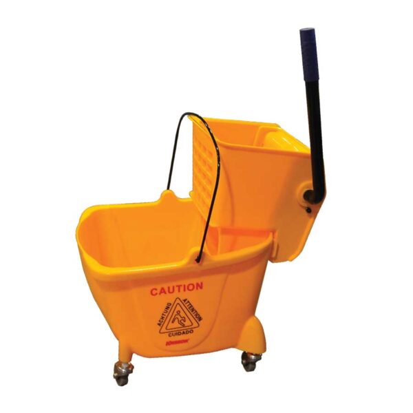 BUCKET WRINGER 24L MINI ONE PAIL YELLOW KRISBOW KW1801386-0