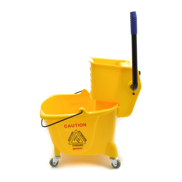 BUCKET WRINGER 24L MINI ONE PAIL YELLOW KRISBOW KW1801386-26193