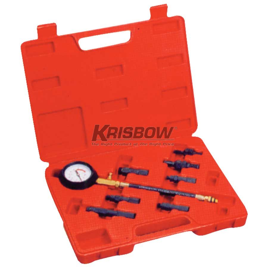 Petrol Engine Compression Tester Kit Krisbow KW1900615-0