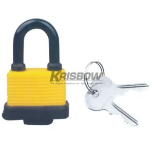 Gembok Waterproof Padlock 30MM Yellow Krisbow KW2001272-0