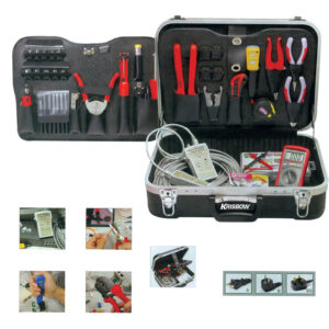 NETWORK TERMINATION TOOL KIT (81PCS) KRISBOW KW0101093-0