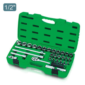 Kunci Sock Flank Socket Set 1/2" DR. 31pcs Toptul GAAI3103-0