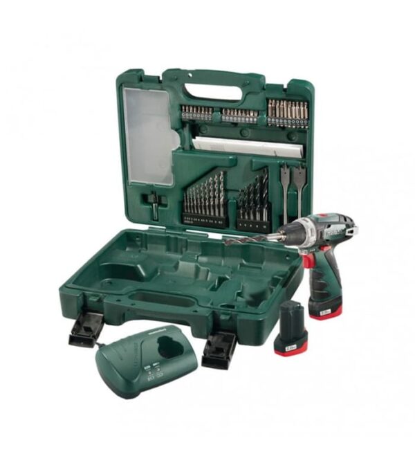 Cordless Drill Metabo Powermaxx BS Basic Set-0