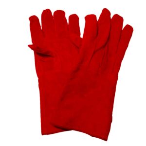 Sarung Tangan Las Glove Welding 14 inch Leather Merah Krisbow KW1000246-0