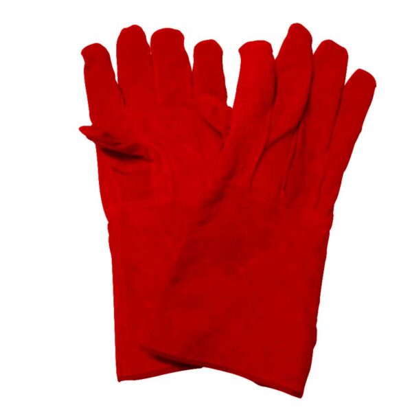 Sarung Tangan Las Glove Welding 14 inch Leather Merah Krisbow KW1000246-0