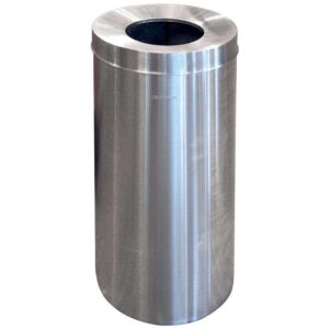 Tempat Sampah Bundar Dust Bin Round Stainless Steel 25xH60cm Krisbow-0
