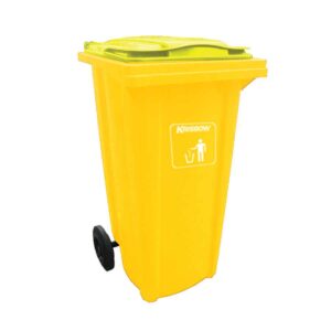 TEMPAT SAMPAH DUST BIN NEO YELLOW 240L KRISBOW 10082099-0
