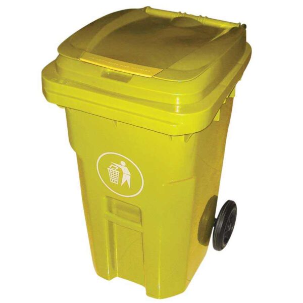 Tempat Sampah Dust Bin Yellow 100L Krisbow-27498