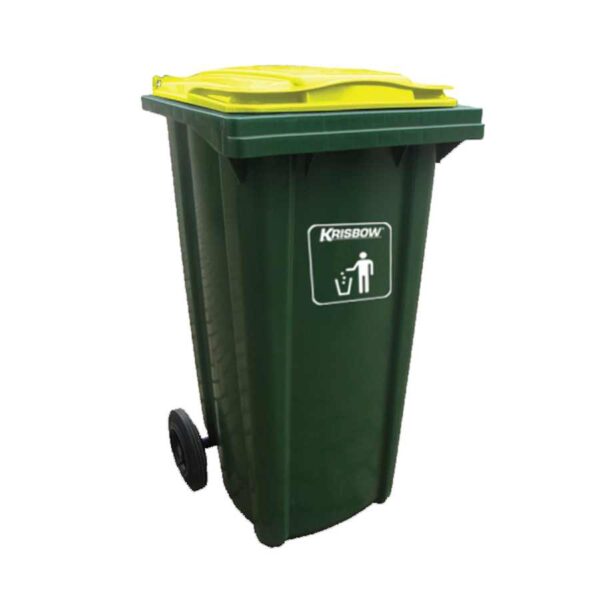 Tempat Sampah NEO Hijau 120L KRISBOW 10082095-0