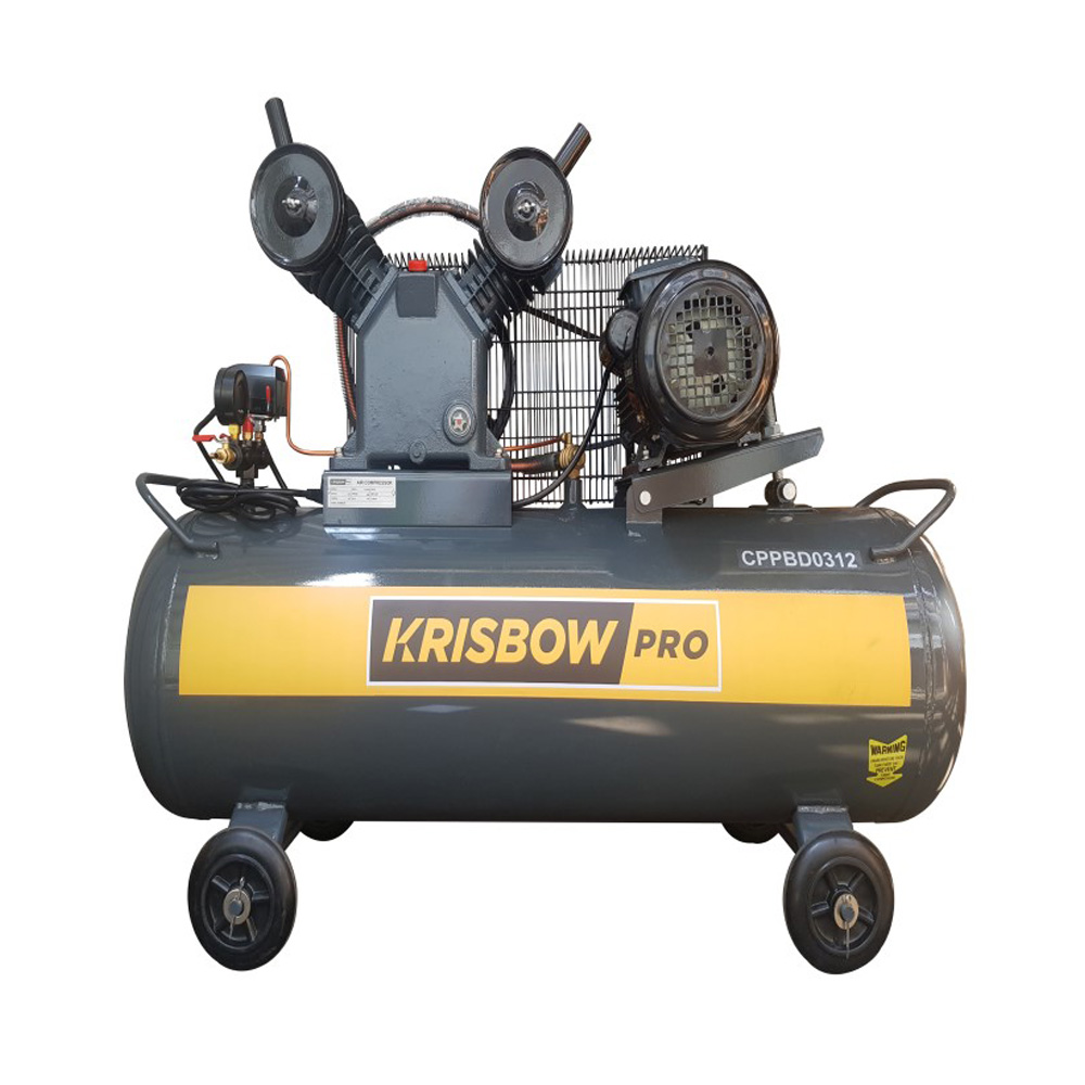 Compressor 3HP 120L 10BAR 220V 1PH Krisbow 10029559-0