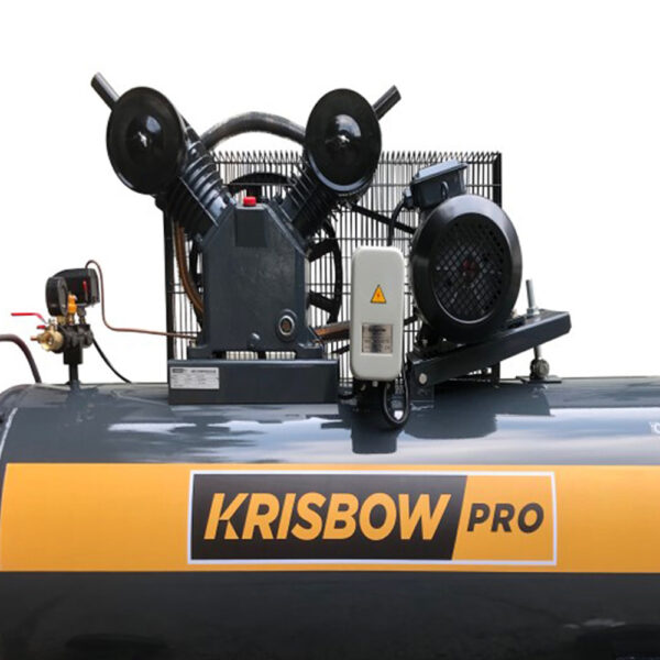 Compressor 5.5HP 340L 10BAR 380V 3PH Krisbow 10029561-39767