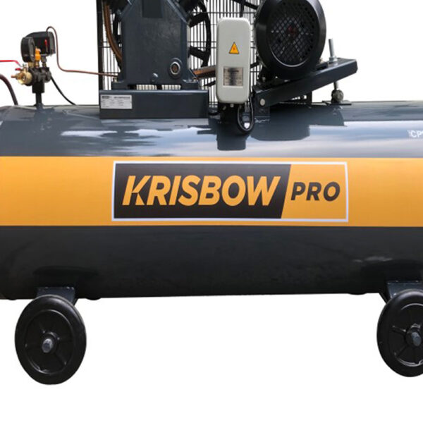 Compressor 5.5HP 340L 10BAR 380V 3PH Krisbow 10029561-39768