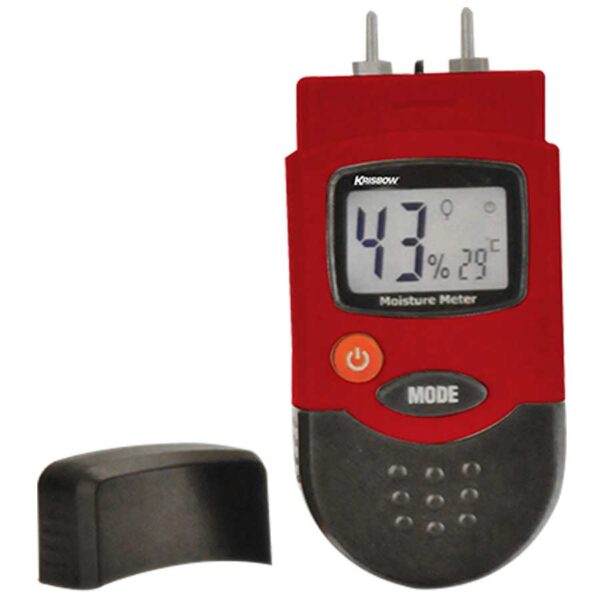 Portable Wood Moisture Meter Krisbow 10037769-0