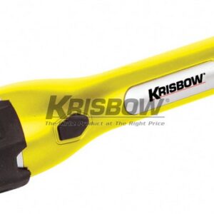 Senter LED Flashlight 25LM 2XAA Light Weight Krisbow 10108011-0