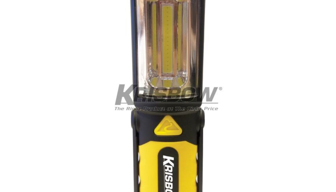 Lampu LED Worklight & Flashlight 200&60LM 3XAA Krisbow 10108194