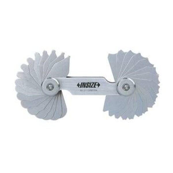 Alat Ukur Radius Gage 1-7mm Insize 4801-17-0