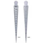 Alat Ukur Taper Gage 0.8-15mm (1/32"-5/8") Insize 4833-1-0