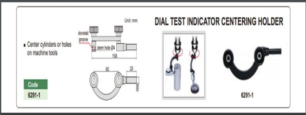 Alat Ukur Dial Test Indicator Centering Holder Insize 6291-1-28228