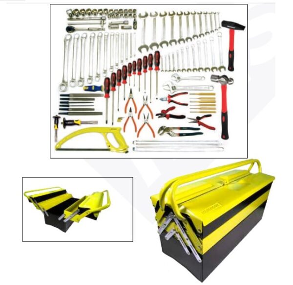 STANDARD WORKSHOP TOOL SET KRISBOW MM 105PCS KW0101806-0