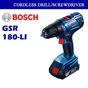 Mesin Bor Cordless Drill / Driver 06019F81K1 Bosch GSR180-Li-0