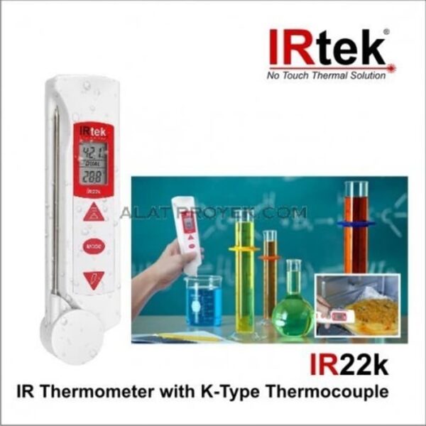 Thermometer With Thermocouple Type K Irtek IR22K-28600