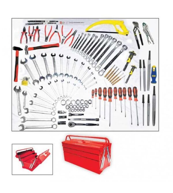 Basic Mechanical Tool Set 62PCS Krisbow KW0101808-0