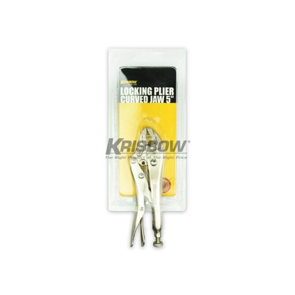 Tang Locking Plier Curve Jaw 5INC Krisbow KW0101951-27781