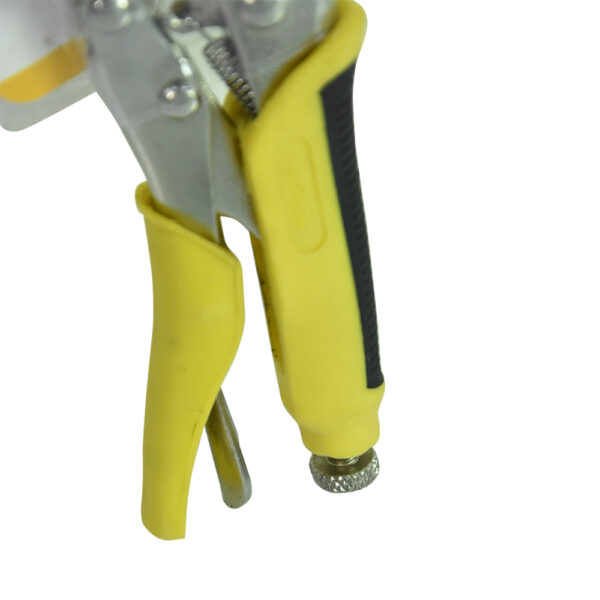 Tang Locking Plier Long Nose 6.5" Rubber Handle Krisbow KW0102076-40051