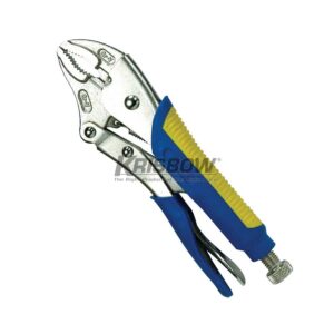 Tang Locking Plier Curve Jaw 5 Rubber Handle Krisbow KW0102078-0