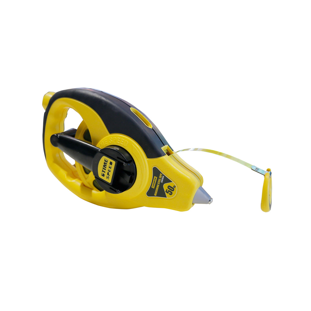 Meteran Steel Measuring Tape 50M Time Speed Krisbow KW0103458-0